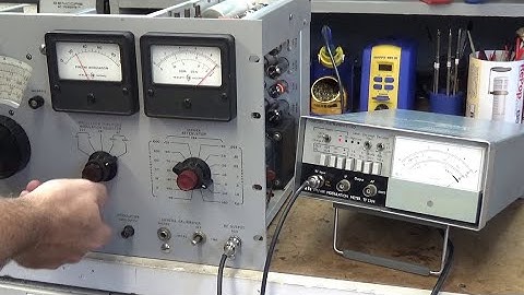 Episode 86 HP606A RF Generator Modulation Issues Repair