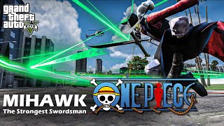 GTA 5 - Mihawk The World Strongest Swordsman ( Samurai Mod New Updates )