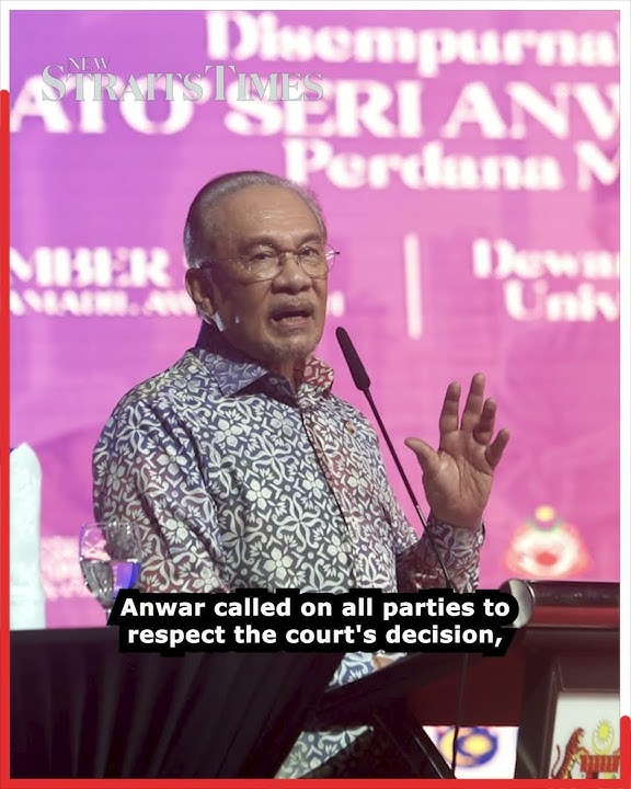 Anwar: You may not like Najib, but don't be insensitive over court ruling