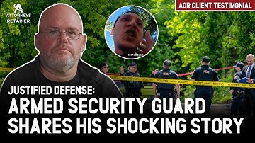 Security Guard Shares SHOCKING Story of Self-Defense | AOR Client Testimonial