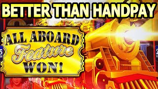 All Aboooard! Better Than Handpay Huge Win on All Aboard Go West slot at Resorts World in Las Vegas!