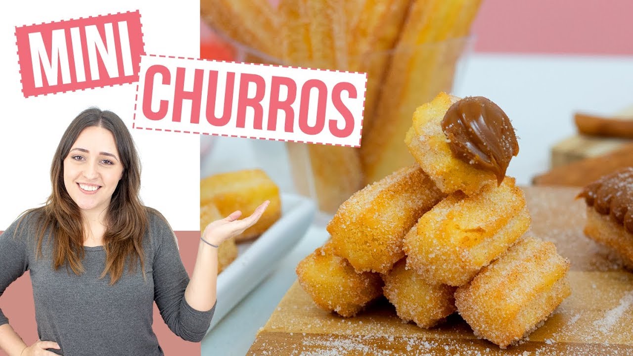 MINI CHURROS COM APENAS UMA PANELA!