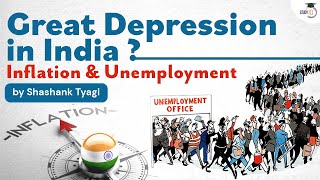 How India can resolve Unemployment crises ?  | Current issue | Economy | GS Paper 3