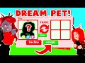 Traded My Child Their *DREAM PET* If They Won This Obby In Adopt Me! (Roblox)