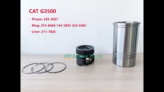 299-5204 2995204 CAT 3500 3508 3512 3516 engine pistons