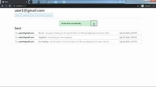 CS50 Web 2020 Project 3 Mail