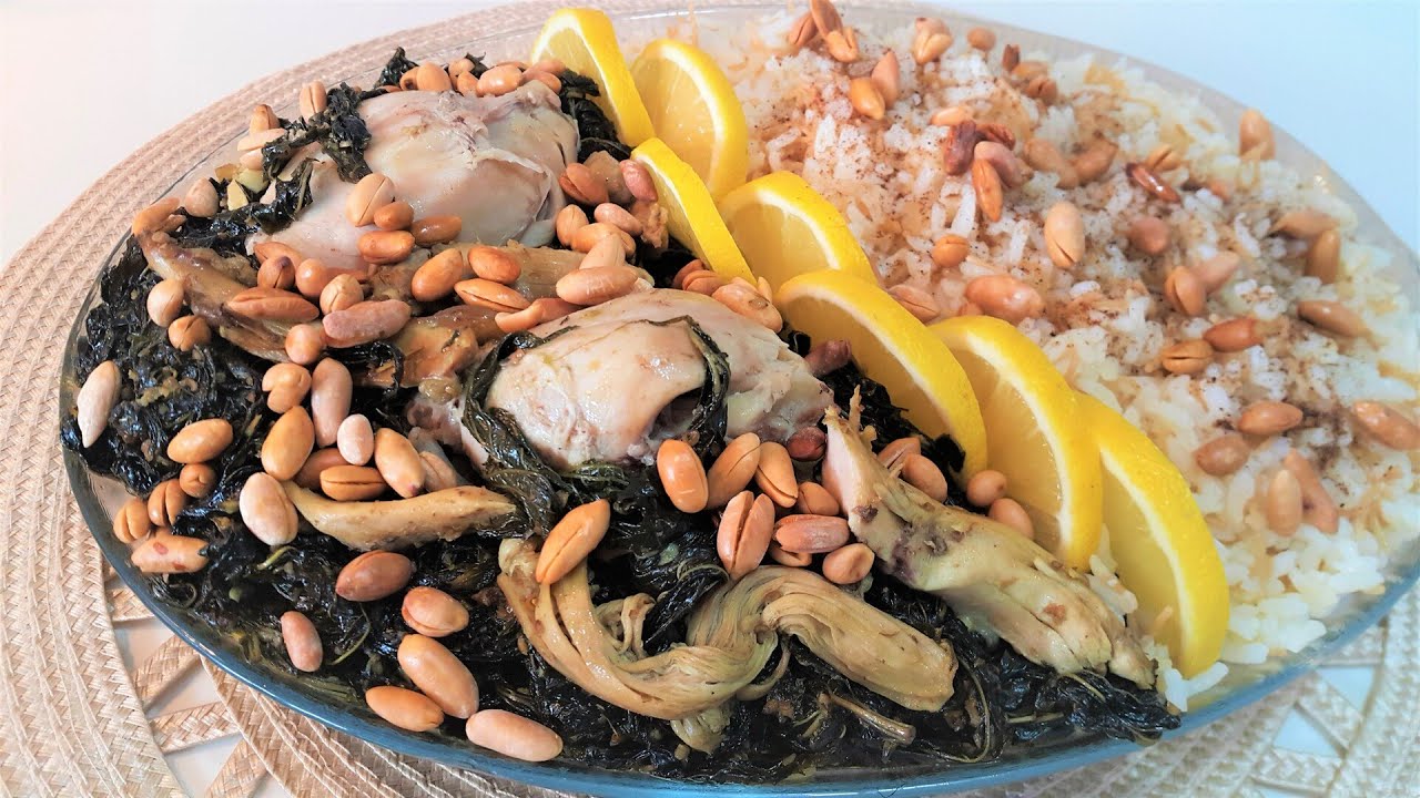 ملوخية ورق خضراء ( ملوكية ) بالدجاج بالطريقة الحلبية الاصلية و الطعم لا يقاوم | اكلات حلبية