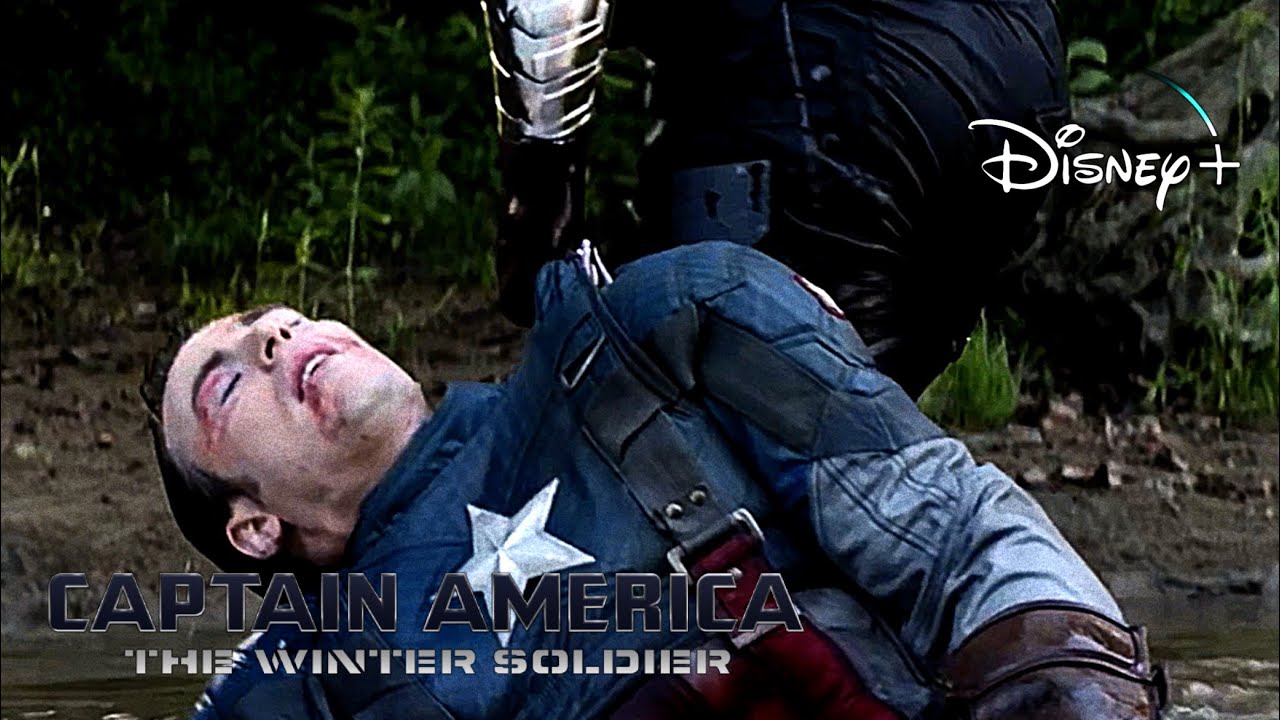 Captain America: TWS | Bucky Saves Steve Scene | Disney+ [2014] - YouTube