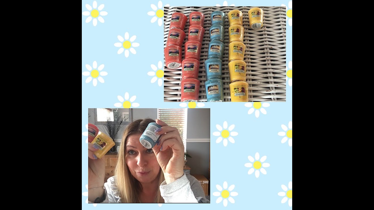 Yankee Candle // Votives // Beach Escape //Cliffside Sunrise // Tropical Starfruit