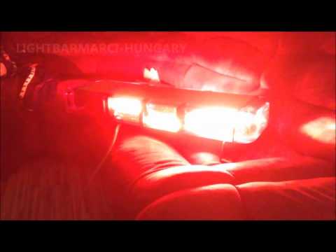 Whelen 9M Strobe+Led Combo Mini Lightbar HD video