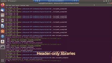 Advanced C++ Cookbook | 1. Getting Started with Library Development
