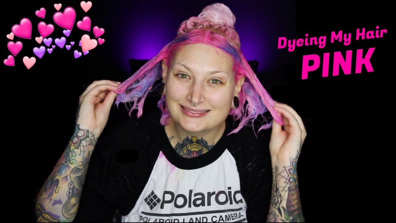 Dyeing My Hair Pink!