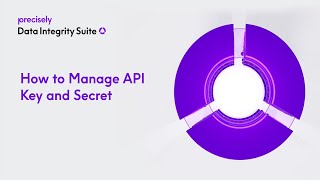 How to Manage API Key and Secret
