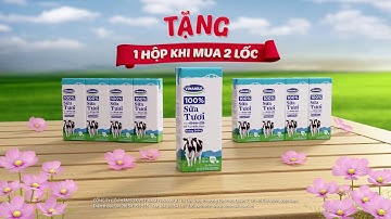 TẶNG NGAY 1 HỘP KHI MUA 2 LỐC SỮA TƯƠI TIỆT TRÙNG VINAMILK 100% 110ML & 180ML