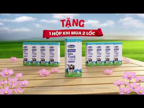 Video TẶNG NGAY 1 HỘP KHI MUA 2 LỐC SỮA TƯƠI TIỆT TRÙNG... - youtube