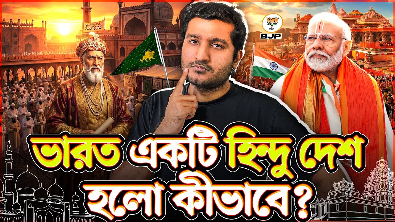 শত বছরের মুসলিম শাসনের পরেও ভারত কেন একটি হিন্দু দেশ? Explained by Enayet Chowdhury
