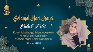 Background Idul Fitri 2021 || Template Idul Fitri 2021 || Ucapan Selamat Hari Raya Idul Fitri 2021