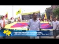 Tibetans Protest Over China Visit: New Delhi demonstration against official visit to India