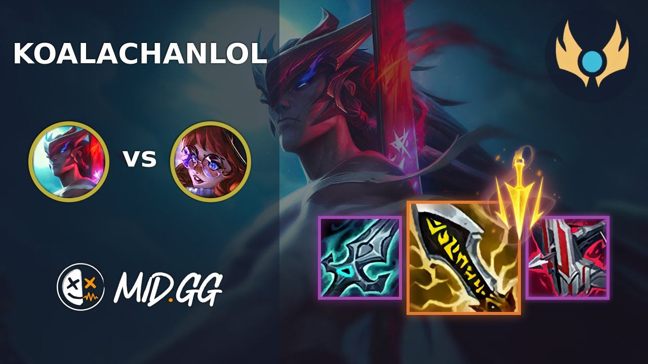 MID.GG: [ KoalachanLoL ] Yone TOP vs Aurora | EUW CHALLENGER | LOL Season 2025