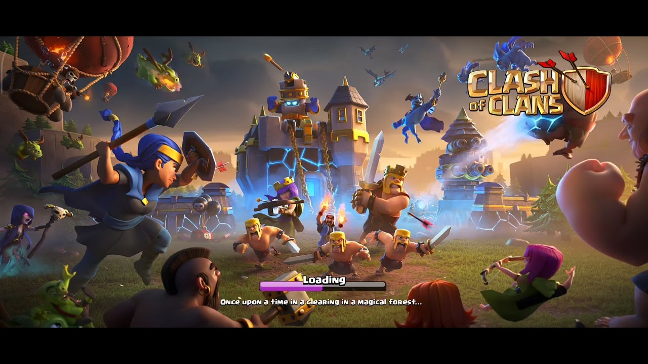 Frndly war against the Eagle titans clan and beat the opponent No.1 & 2 base.