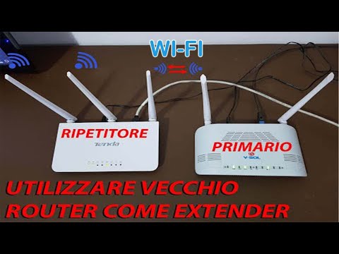 Come utilizzare vecchio router come  RIPETITORE  WIFI || EXTENDER  (SEMPLICI PASSI)