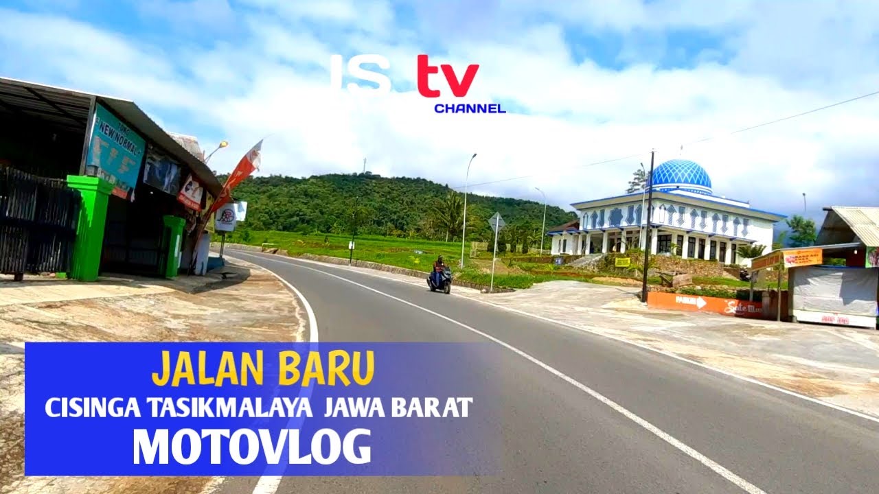 CISINGA TASIKMALAYA MOTOVLOG JALAN BARU CIAWI SINGAPARNA || JALUR ALTERNATIF