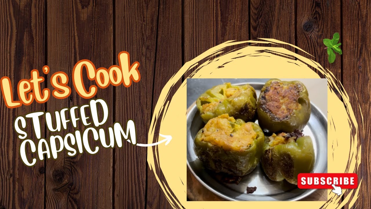 Stuffed Capsicum Recipe kya Apne stuffed capsicum banayi hai swaad_anusarr YouTube