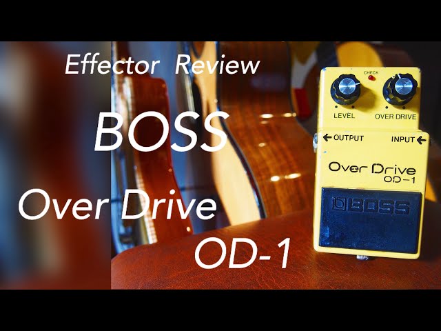 BOSS OD-1 RC3403 レイセオン Boss OD-1】Review レイセオンRC3403ADB - YouTube