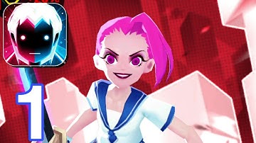 Slash & Girl - Endless Run - Gameplay Walkthrough part 1- Tutorial (Android&IOS)