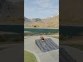 springboard Crazy Car Crash in BeamNG Drive 💥 #short