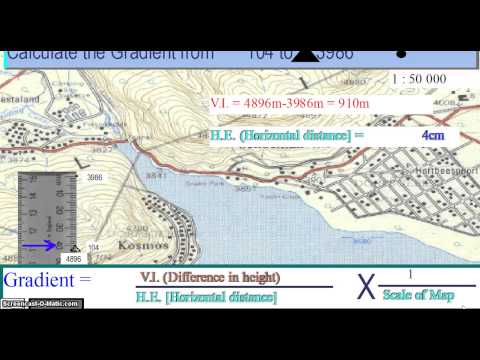 Mapwork: Gradient