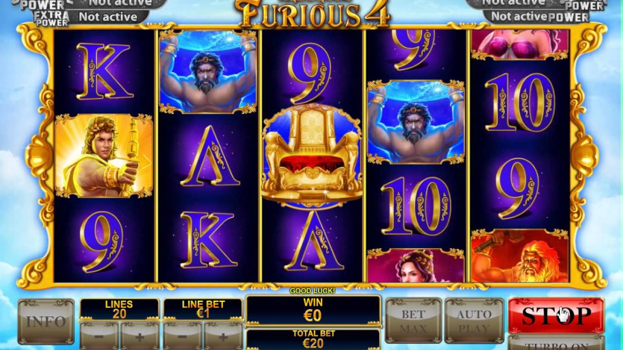Обзор игрового автомата Age of Gods: Furious 4 (Playtech)