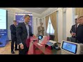 Презентация нового устройства для идентификации граждан на выборах