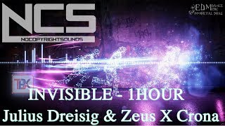 Invisible 1 HOUR - Julius Dreisig & Zeus X Crona [EDM Dance Music - Immortal Songs Release]