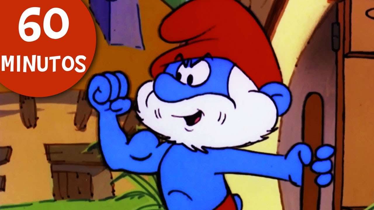 60 minutos de Los Pitufos • ¡Papá Pitufo salva a todos!!! • Los Pitufos