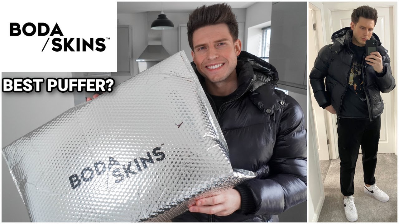 MENS PUFFER JACKET? | Boda Skins Review 