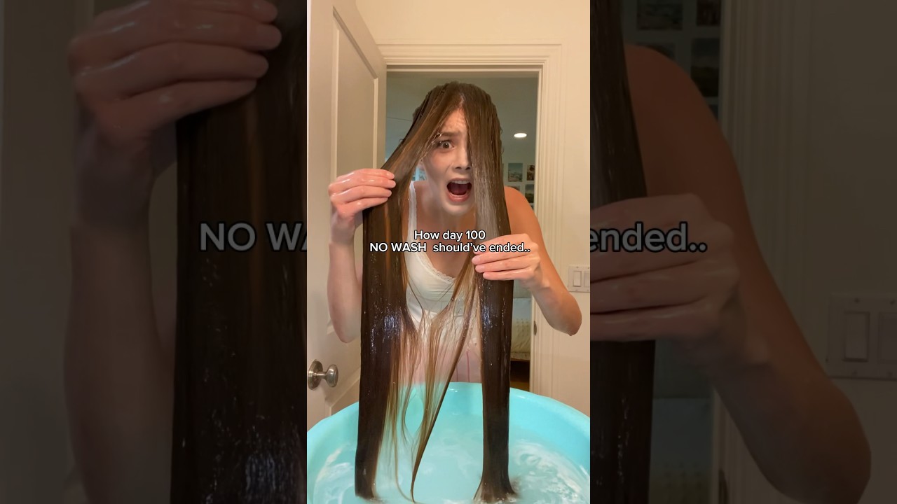 *If you find a bug in your hair, I think it's okay to break the"no washing your ends" rule 😭