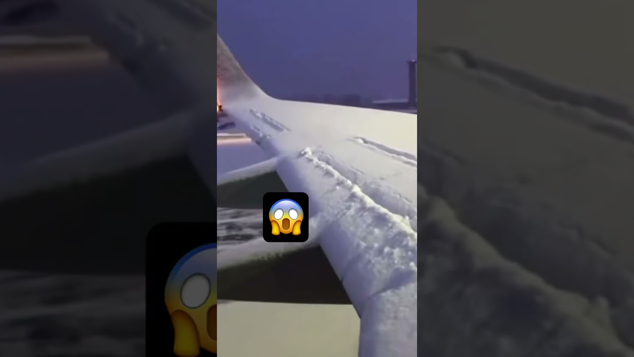 🛩️ No Aircraft Deicing? 😱OMG 