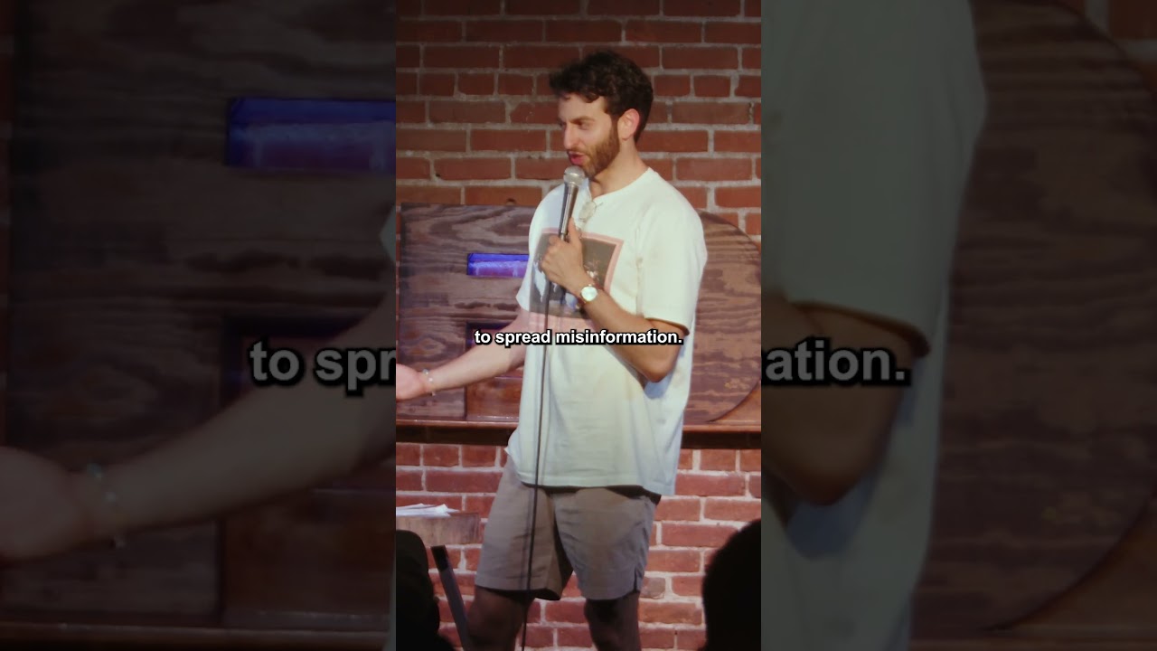 We don’t need AI’s help with misinformation 📰📱🤣 | Gianmarco Soresi | Stand Up Comedy 