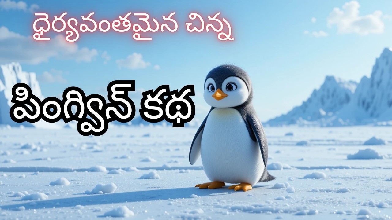 Penguin cartoon story in telugu | Telugu cartoon story