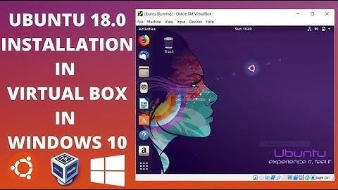 How to install Ubuntu 18.04.4 and install ssh using Oracle VM VirtualBox step by step