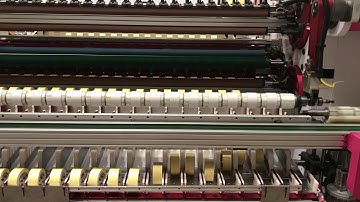 fully automatic bopp tape slitting machine line。