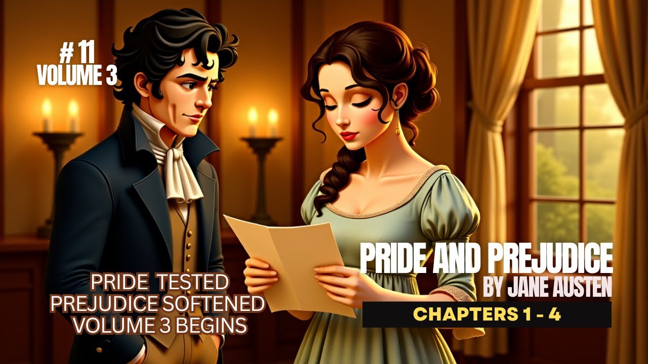 Pride and Prejudice – Volume 3 Chapters 1–4 ️| Jane Austen Audiobook | Relaxing Fireplace ...