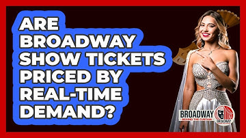 Are Broadway Show Tickets Priced By Real-Time Demand?