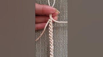 How to make zigzag knot?#shorts #shortvideo #short #viral#macrame