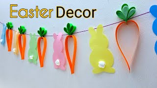 DIY Easter Decorations | Easter Crafts | Easter Bunny | DIY Easter Ideas | Paper Decorations