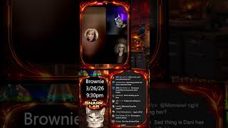 Brownie reacts to Dani/Gabi 3/26/26 9:30pm