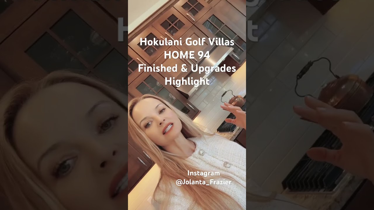 Hokulani Golf Villas, Home 94. South Maui. Hawaii. For Sale