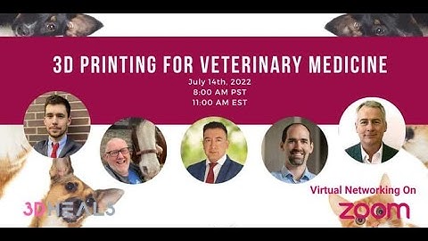 #Recording: #3DPrinting for #Veterinary #Medicine