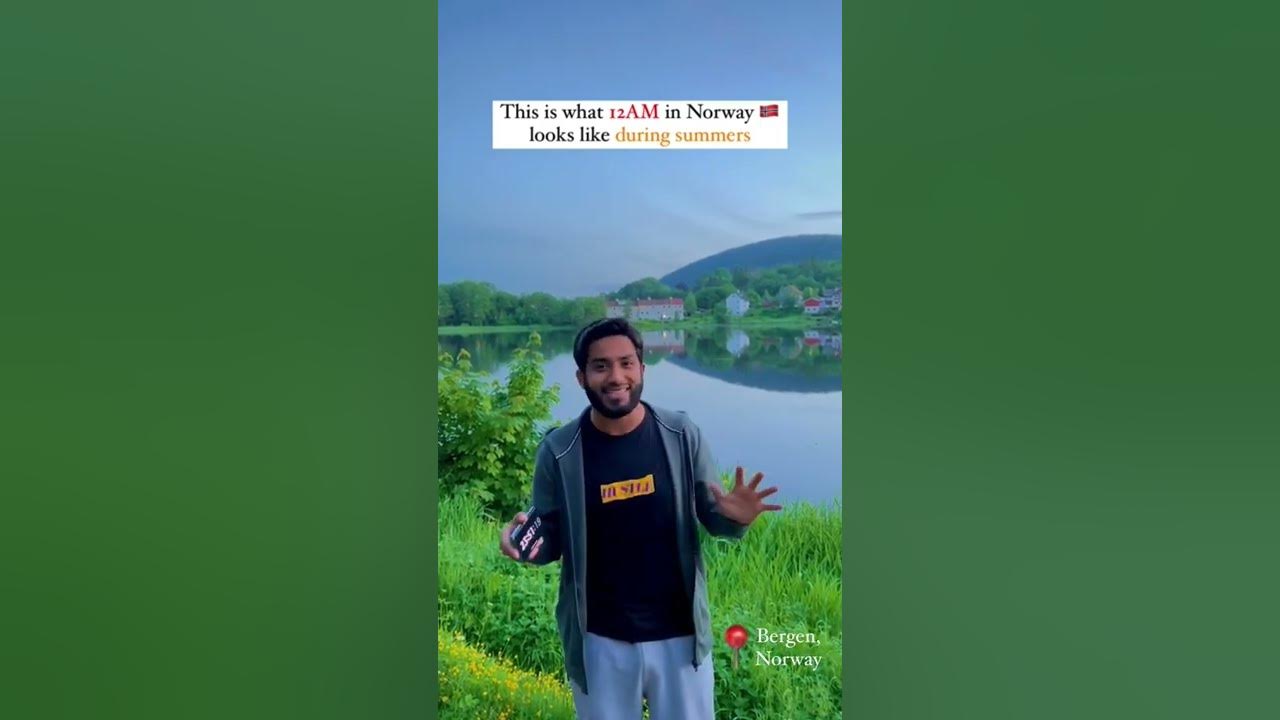 this-is-what-12am-in-norway-looks-like-shorts-midnightsun-youtube